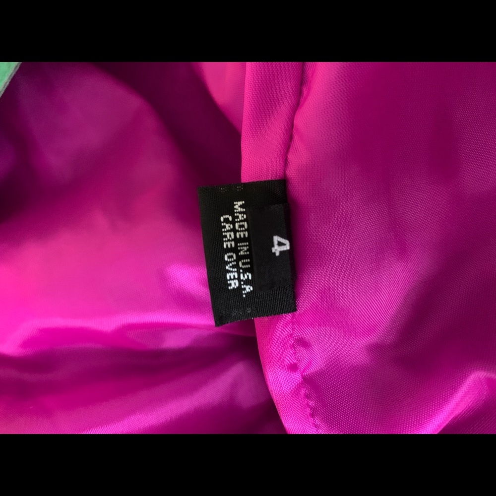 🦚Raincoat💖Holo green and magenta iridescent - Picture 7 of 7